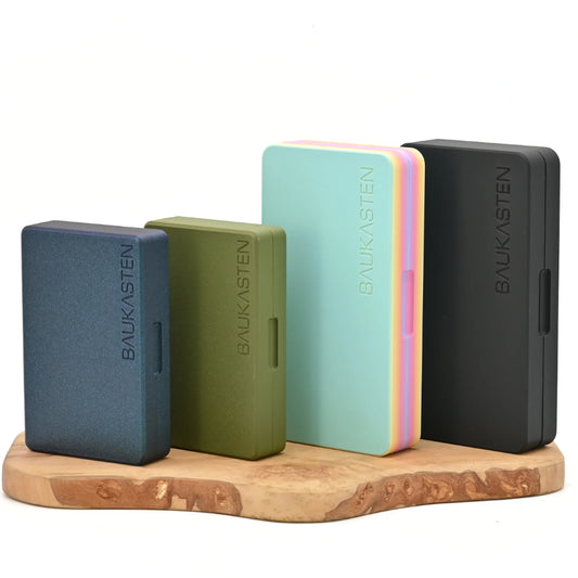 Der Baukasten: Stash Box mit Grinder, gedruckt aus Mais