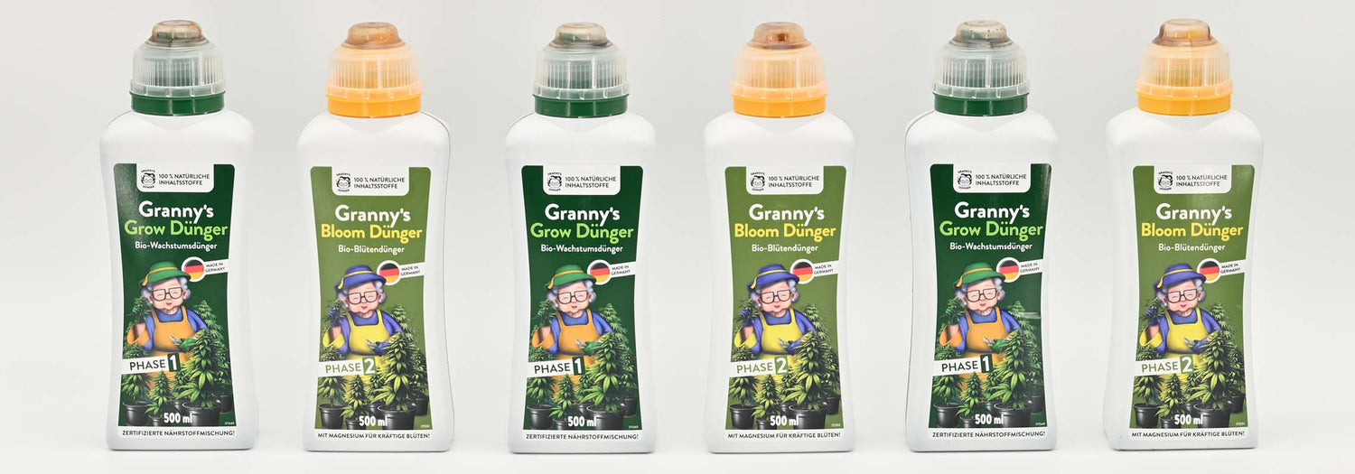 Granny’s Grow & Bloom Dünger – Natürliche Nährstoffe für jede Phase