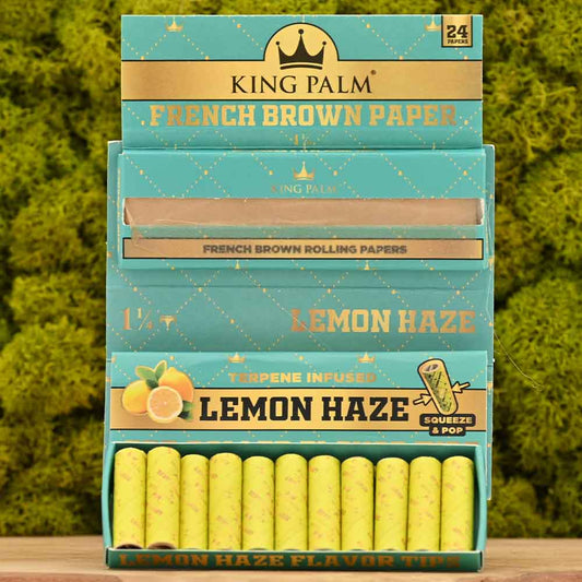 King Palm 1 1/4 Papers & Tips - Lemon Haze