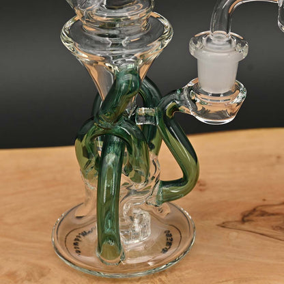 BLAZE Recyclebong Öl mit Perkolator MEDUSA