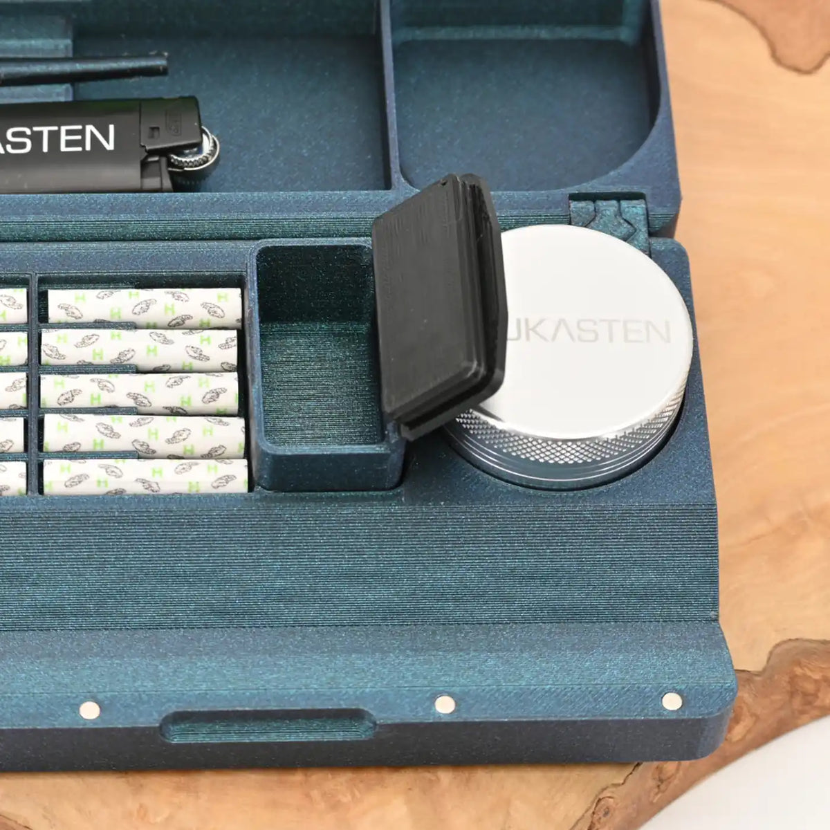 Baukasten-Mini-Space-Edition-Drehbox-Smartphone-Format-3D-Druck-nachhaltig-Headshop-Zubehoer-Top-Qualitaet-Johnnys-Headshop