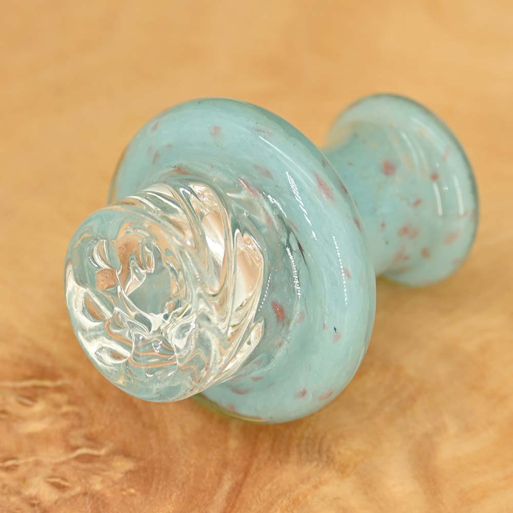 Black Leaf Carb Cap Spinner - blau - ⌀ 30mm