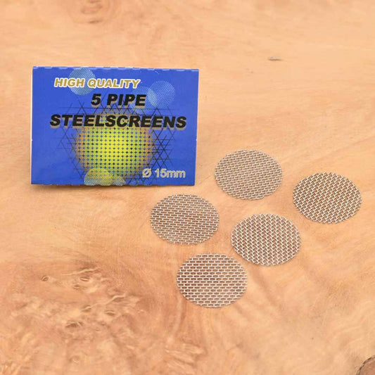 Black Leaf Edelstahlsiebe (5er Set) - 15mm