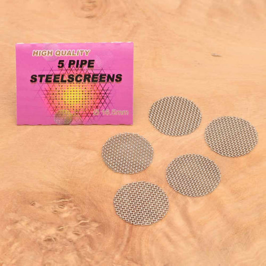 Black Leaf Edelstahlsiebe (5er Set) - 16,5mm