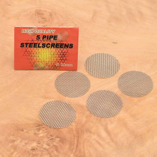 Black Leaf Edelstahlsiebe (5er Set) - 20mm