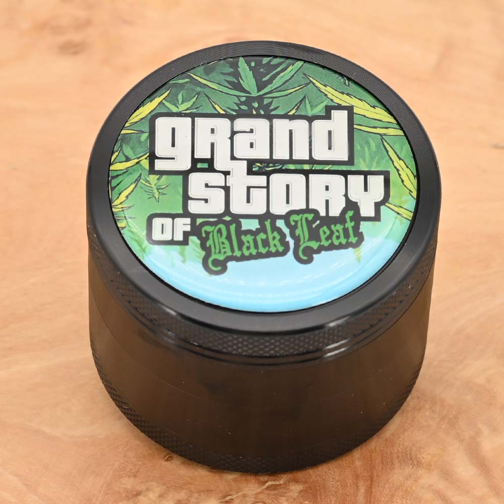 Black Leaf Grand Story Aluminium Grinder - ⌀50mm