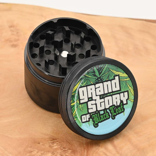 Black Leaf Grand Story Aluminium Grinder - ⌀50mm