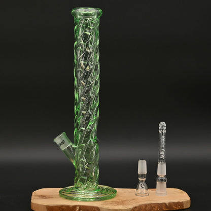 Jelly Joker Bong Twylinder Grün (40cm)