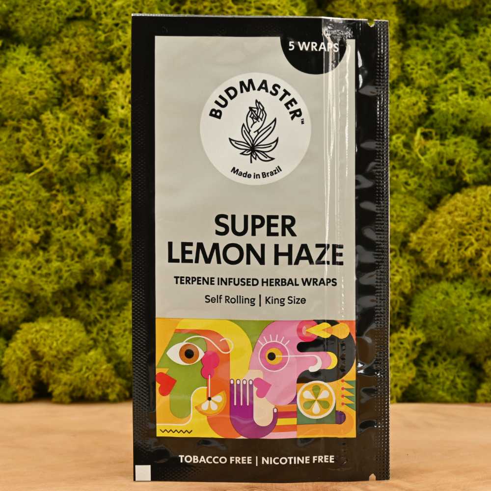 Budmaster - Super Lemon Haze - 5 Blunt Wraps