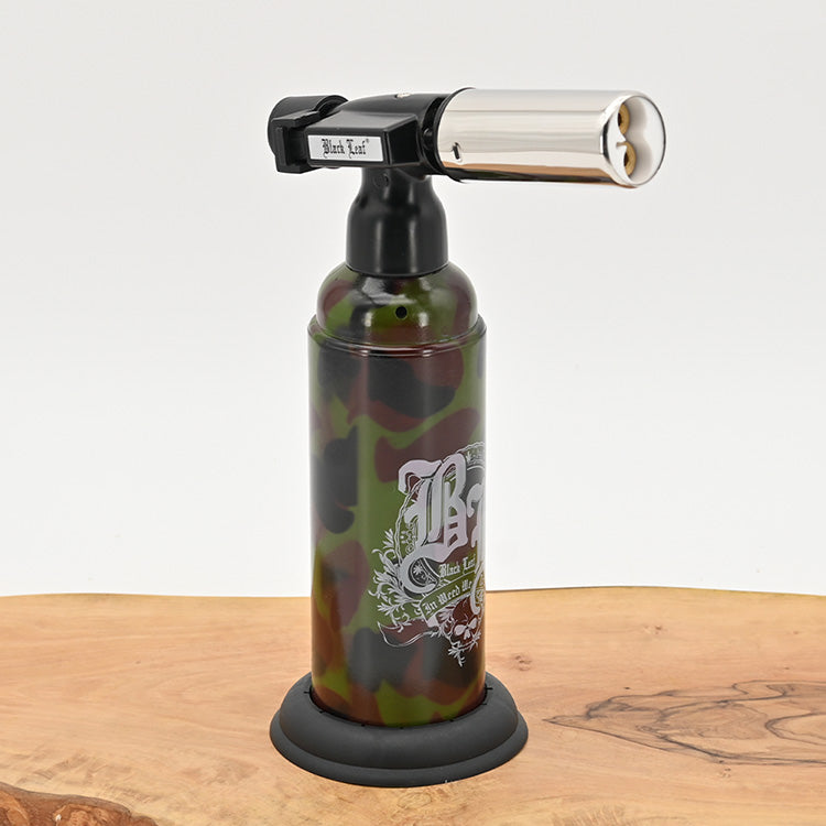 Black Leaf Torch - Double Flame