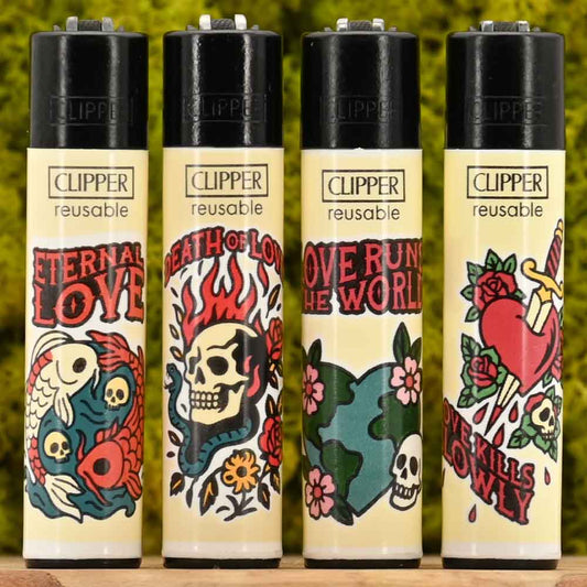 Clipper - New School Skulls