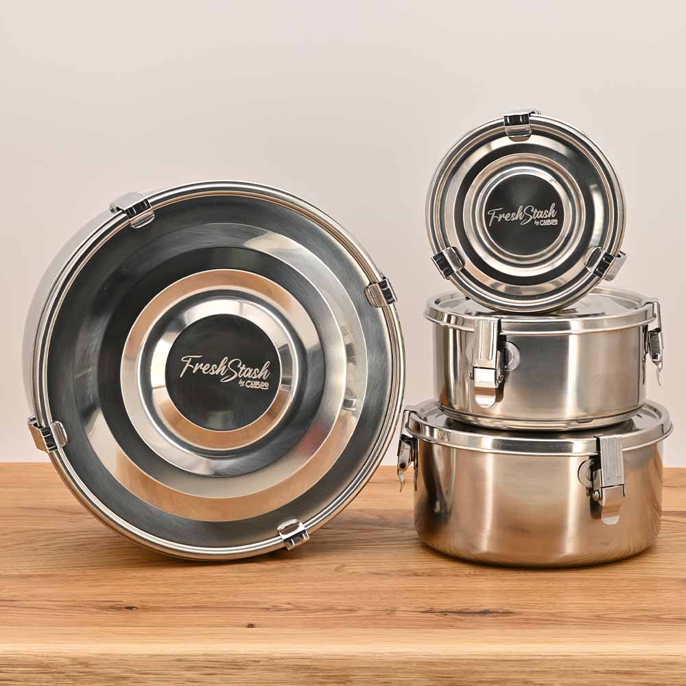 Cuboo Fresh Stash Edelstahl Vorratsdose