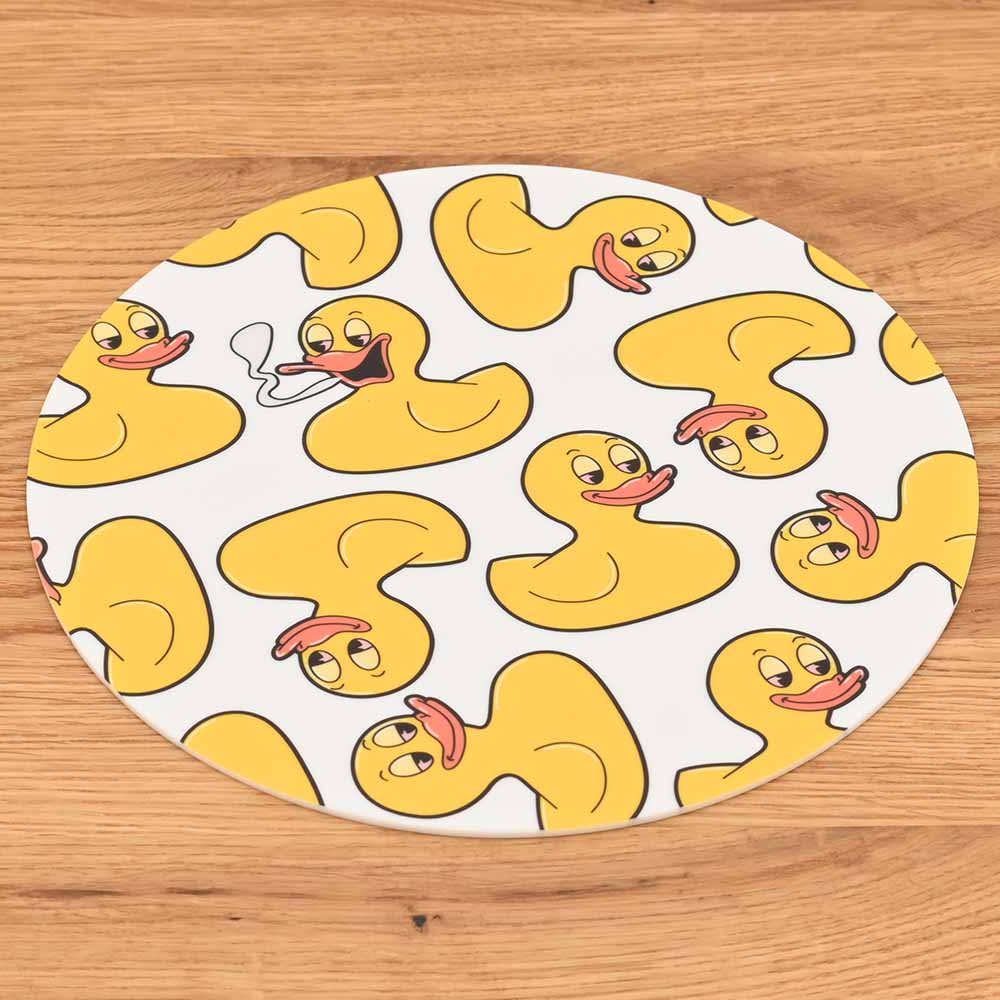 Gear Premium Silikonmatte - Rubber Ducky (⌀20cm)