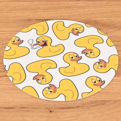 Gear Premium Silikonmatte - Rubber Ducky (⌀20cm)