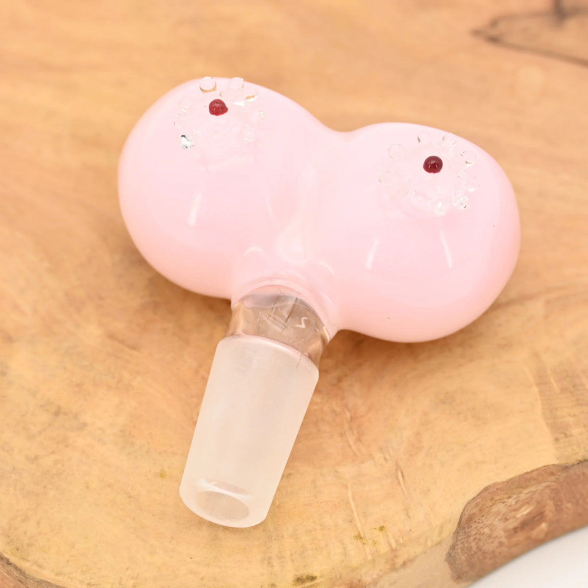 jelly_joker_doppel_brustform_pink_ns14_zwei_mulden_bong_kopf_zubehoer_guenstig_headshop_Johnnys_Headshop
