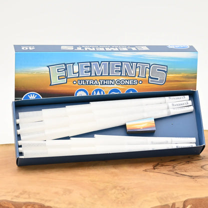 Elements-Cones-Kingsize-Ultra-Thin-40er-Set-Pre-Rolled-Cones-Elements-duennes-Papier-40-Stueck-Deutschlands-beliebtester-Headshop-Johnnys-Headshop