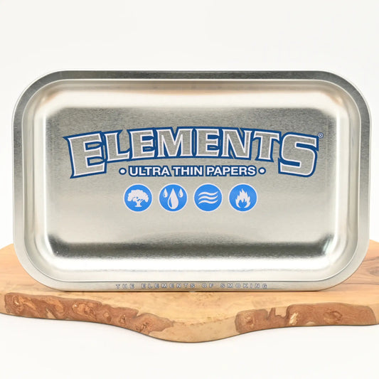 elements_medium_metall_silber_erhoehter_rand_drehunterlage_kiffer_zubehoer_kaufen_headshop_Johnnys_Headshop
