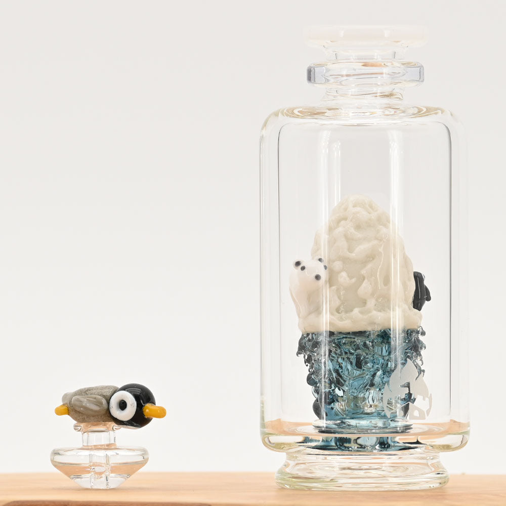 Empire Glassworks Avenge the Arctic - Glasaufsatz Puffco Peak