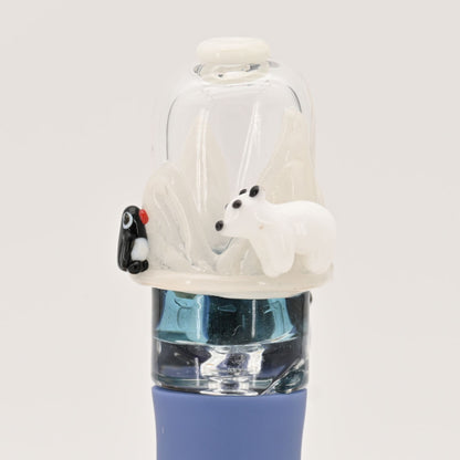 Puffco Pivot Sapphire + „Avenge the Arctic" Aufsatz