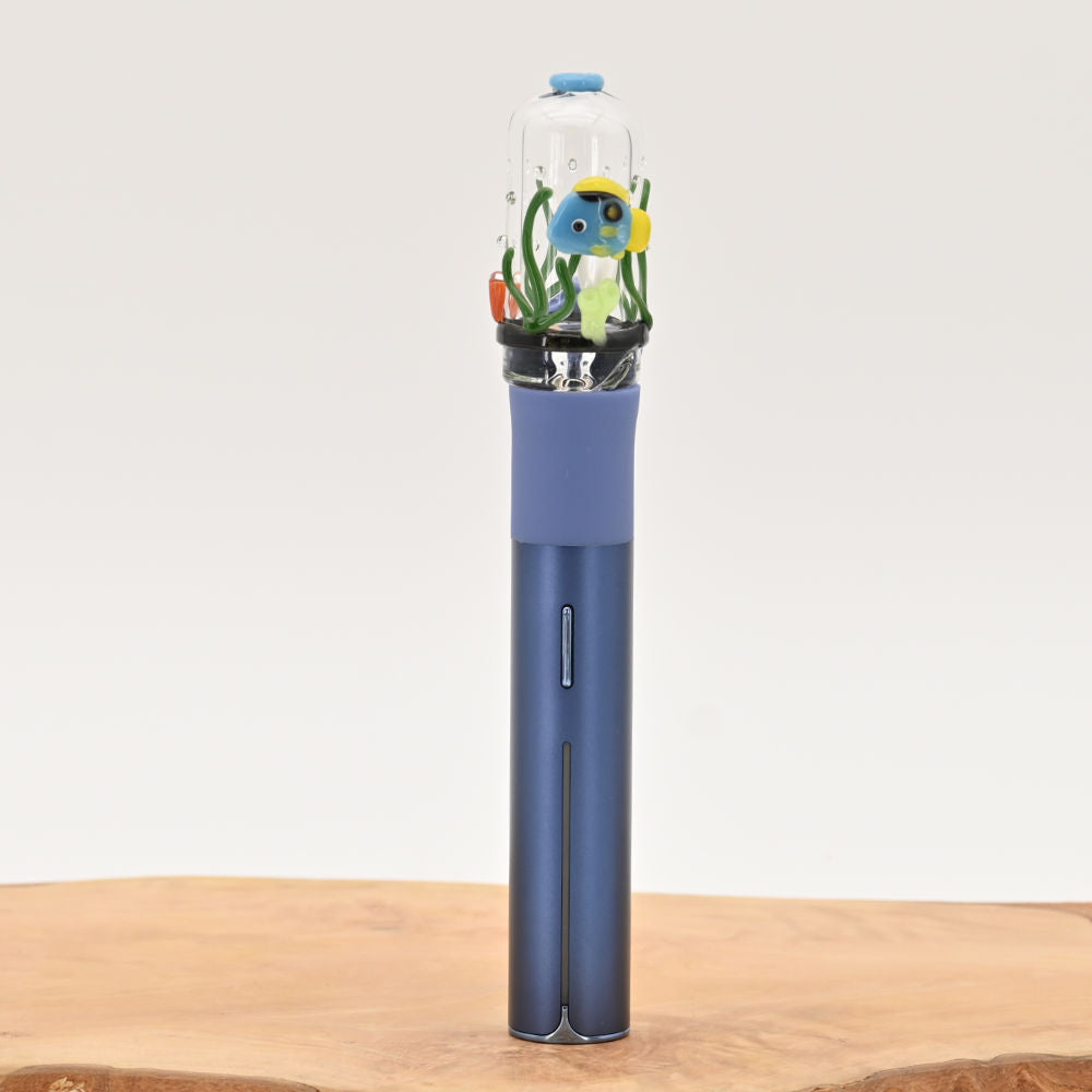 Puffco Pivot Sapphire + „Under the Sea" Aufsatz