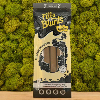 Fill a Blunt Cones mit Glastip (3er-Pack)