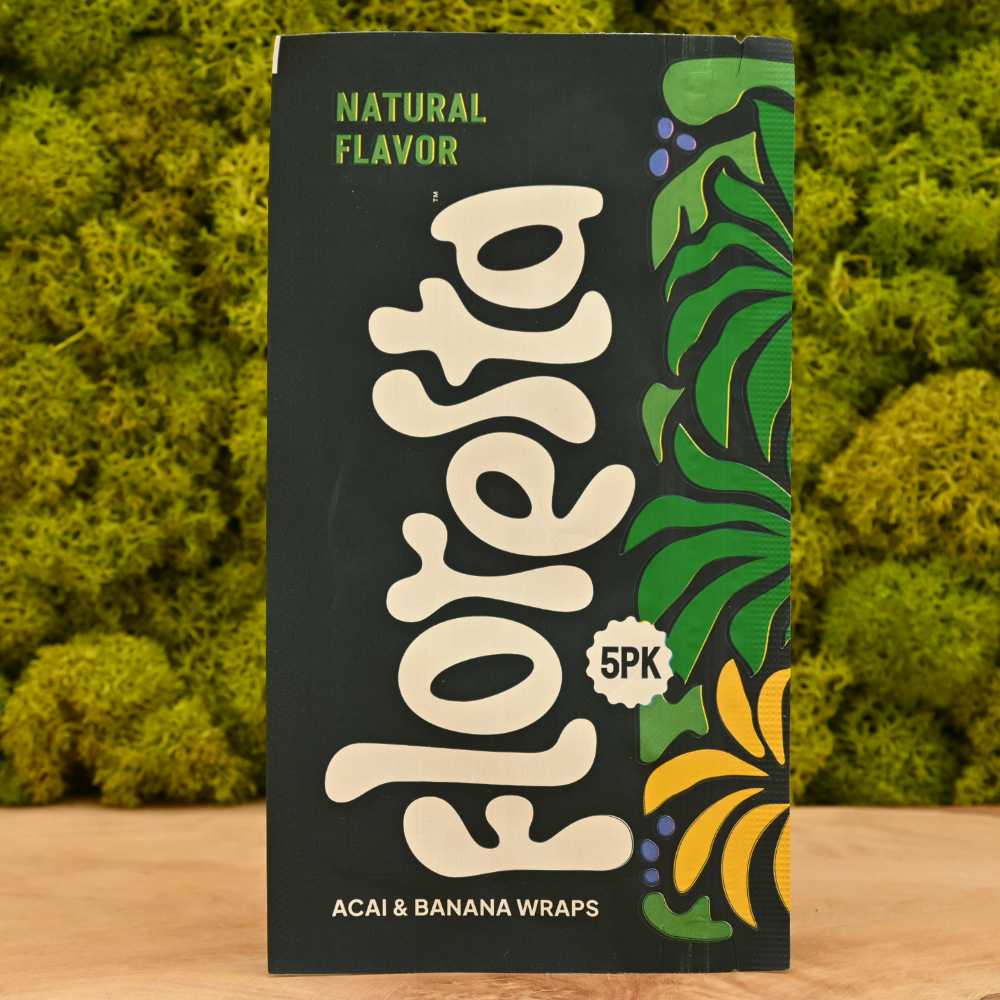 Floresta - 5 Blunt Wraps - Natural Flavor