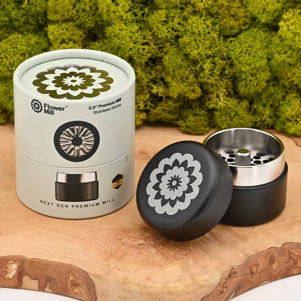 Flower Mill - Next Gen Grinder Edelstahl