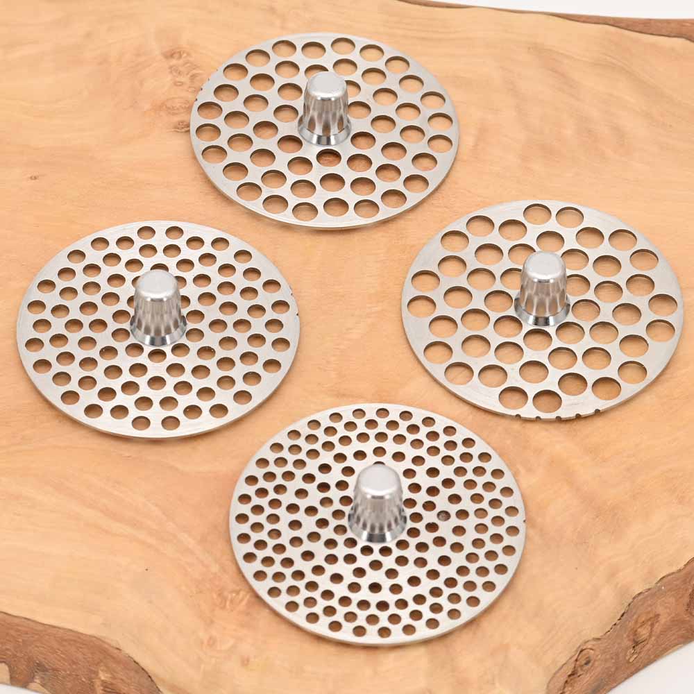 Flower Mill - 2.5" Edelstahl Mahlplatten