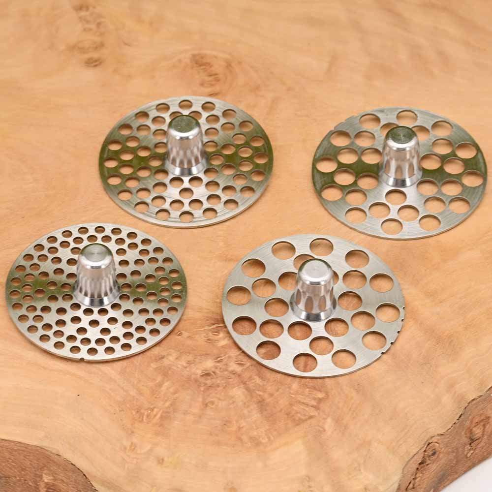 Flower Mill - 2" Edelstahl Mahlplatten