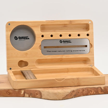 G-ROLLZ - Premium Bamboo Tray - 25 x 22cm