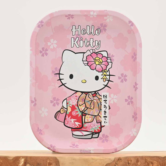 G-Rollz Hello Kitty "Kimono Pink" - Small Rolling Tray