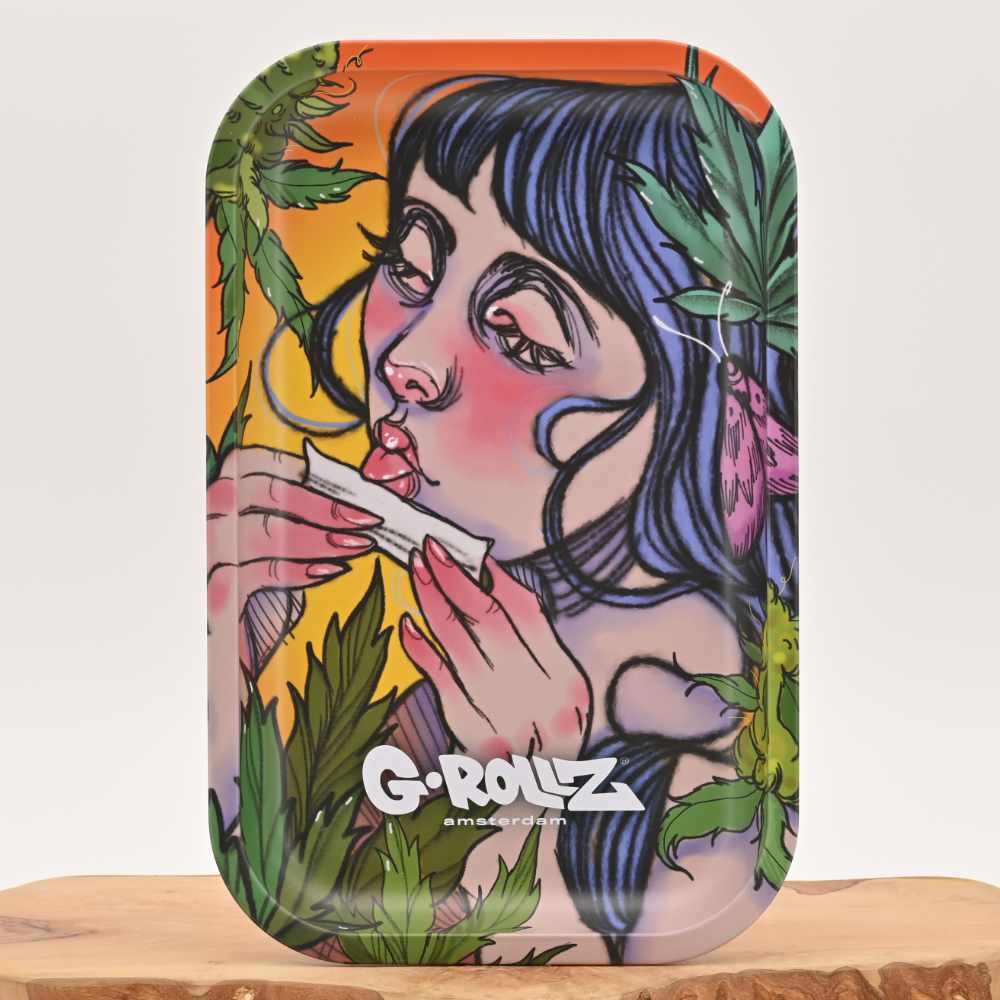 G-Rollz "Moth Lick" - Medium Rolling Tray
