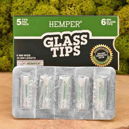 Hemper Glas Tips 5er Pack