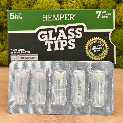 Hemper Glas Tips 5er Pack