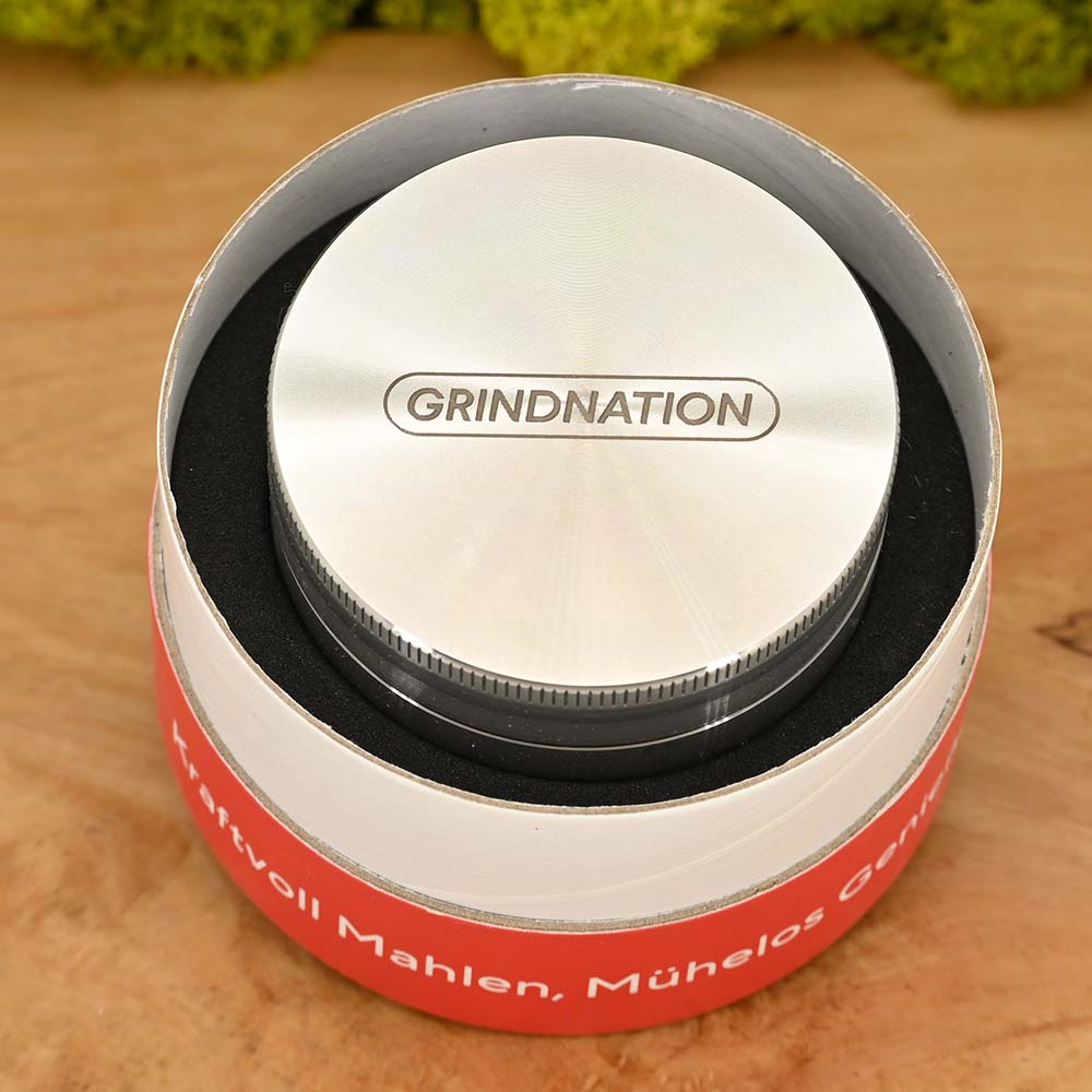 Grindnation Edelstahl Grinder ⌀55mm - 4 teilig