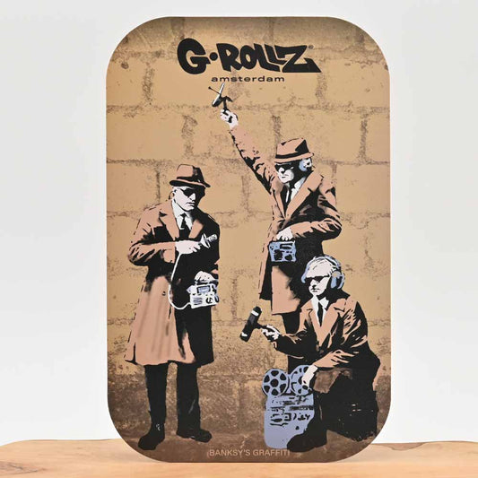 G-Rollz Banksy´s Graffitti - Medium Rolling Tray Cover
