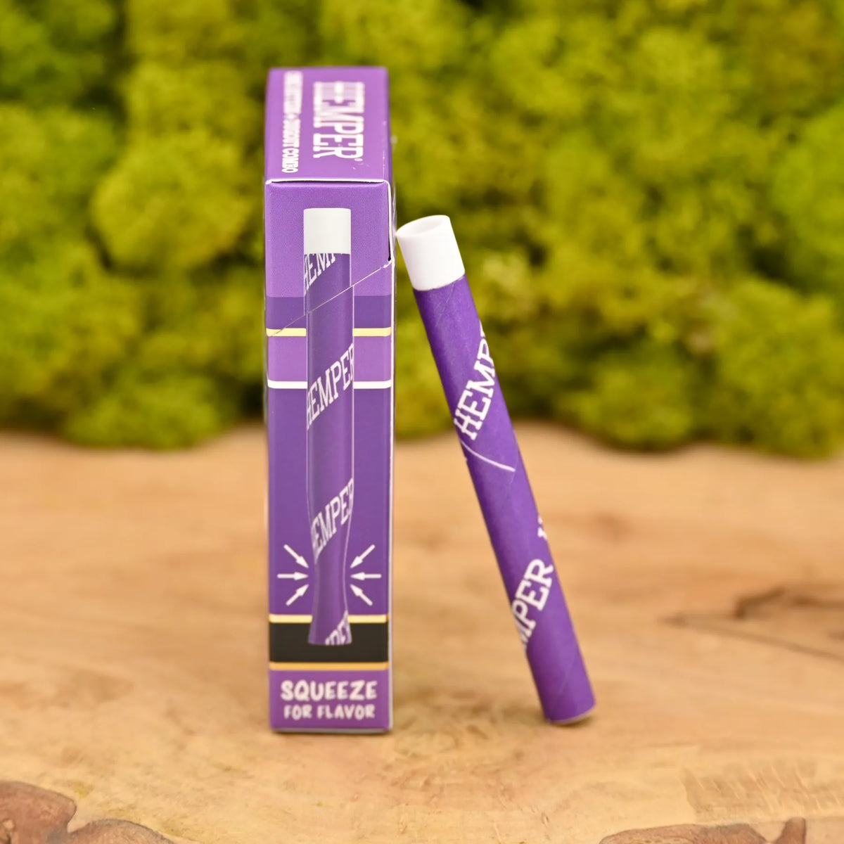 Hemper-Quick-Hitter-Dugout-10er-Pack-Grape-Pfeife-ohne-Sieb-Keramik-Hemper-Headshop-Zubehoer-Top-Qualitaet-Johnnys-Headshop