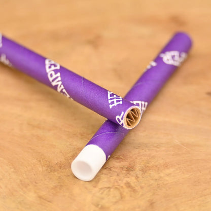 Hemper-Quick-Hitter-Dugout-10er-Pack-Grape-Mini-One-Hitter-Traube-Hemper-Dein-Headshop-fuer-Gras-Zubehoer-Johnnys-Headshop
