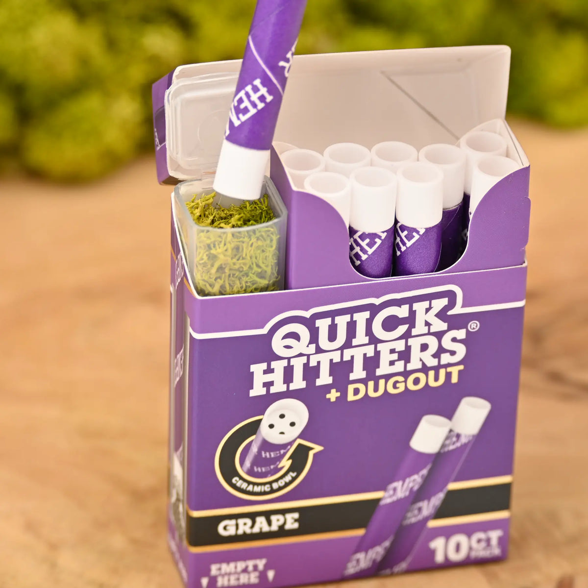 Hemper-Quick-Hitter-Dugout-10er-Pack-Grape-One-Hitter-Pipe-Trauben-Geschmack-Online-Headshop-guenstig-kaufen-Johnnys-Headshop