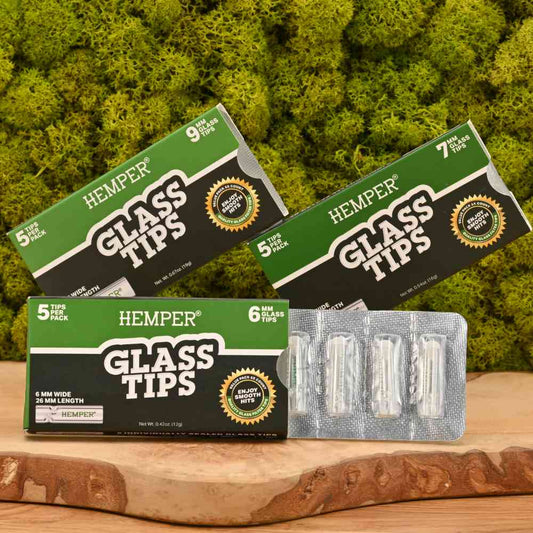 Hemper Glas Tips 5er Pack