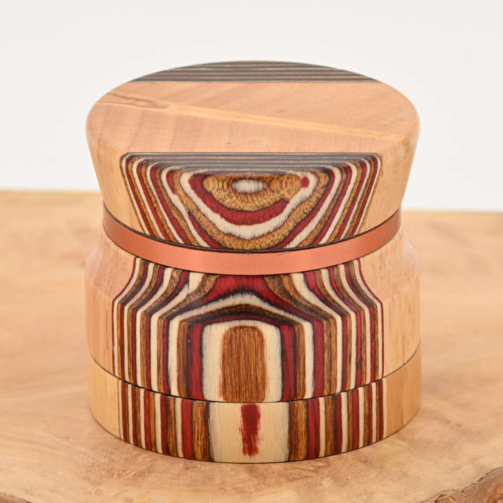 Holzgrinder mit Kupfer-Innenleben ⌀55mm