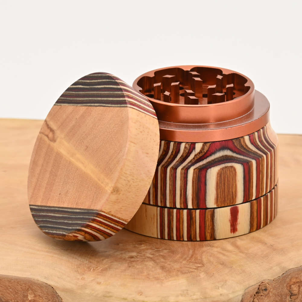 Holzgrinder mit Kupfer-Innenleben ⌀55mm