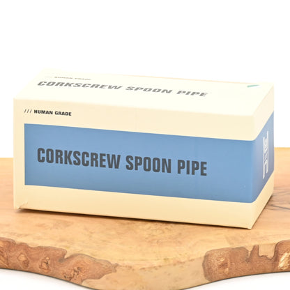 Human-Grade-Glaspfeife-Spirale-Glaspipe-weiss-tuerkis-Sammlerstueck-USA-Headshop-Qualitaetsprodukte-online-Johnnys-Headshop