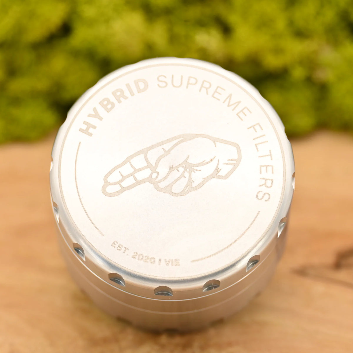 Hybrid-Edelstahl-Grinder-4-teilig-63mm-Grinder-Nylonring-Kraeutermuehle-Edelstahl-Top-Headshop-fuer-Cannabis-Zubehoer-Johnnys-Headshop