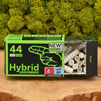 Hybrid Supreme Aktivkohlefilter (44er Pack) | Plus Size 8,2mm