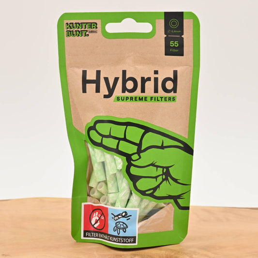 Hybrid Aktivkohlefilter (55er Pack) | Lime