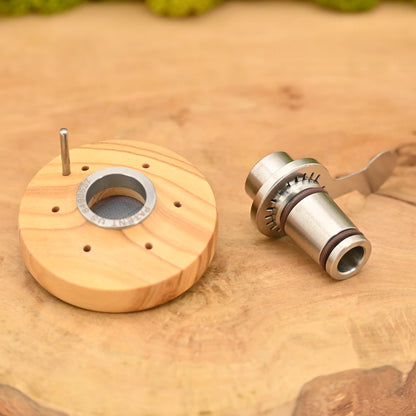 INHALE-Lotus-Vaporizer-Kit-Olive-Lotus-Vaporizer-14mm-Schliff-Bong-Adapter-kaufen-Deutschlands-groesster-Headshop-Johnnys-Headshop