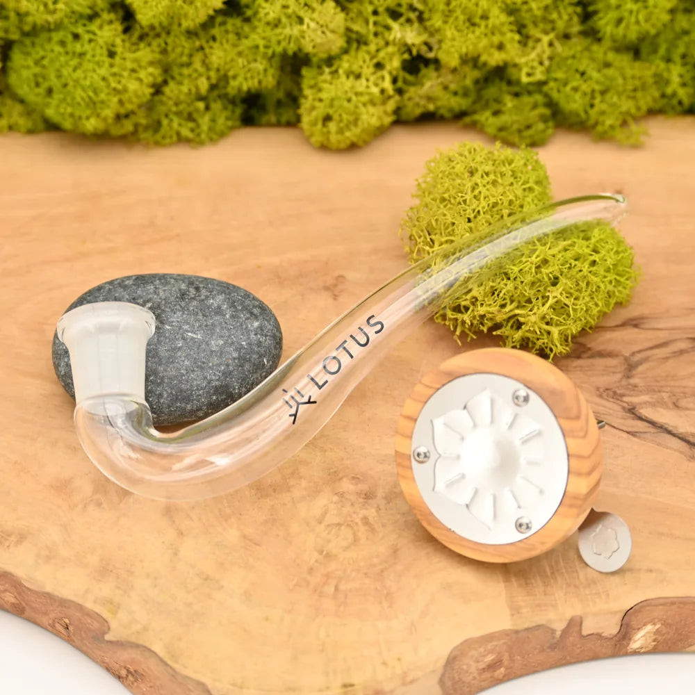 INHALE-Lotus-Vaporizer-Kit-Olive-Olivenholz-Vaporizer-Jet-Flamme-Heizplatte-Lotus-Johnnys-Headshop-bestseller-Johnnys-Headshop