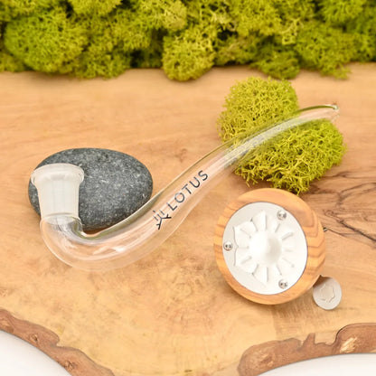 INHALE-Lotus-Vaporizer-Kit-Olive-Olivenholz-Vaporizer-Jet-Flamme-Heizplatte-Lotus-Johnnys-Headshop-bestseller-Johnnys-Headshop