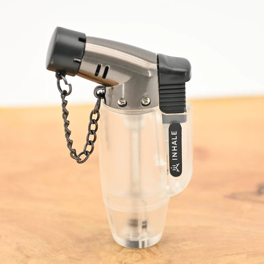 INHALE-Premium-Jet-Lighter-Jet-Feuerzeug-Butan-einstellbare-Flamme-Vaporizer-Vertrauenswuerdiger-Headshop-Johnnys-Headshop